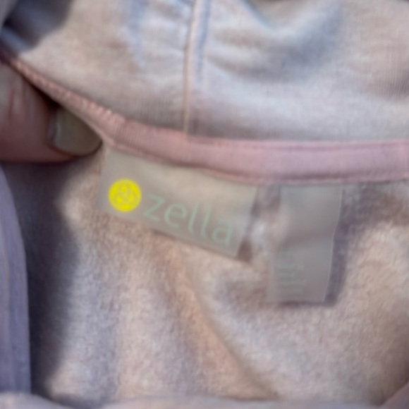 Zella Pink Rolled Neck Detail Sweatshirt - Picture 6 of 11